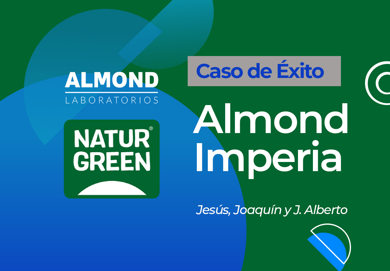 Laboratorios Almond, Natur Green y Imperia, caso de éxito. Portada del video de youtube que muestra dicho caso de éxito.